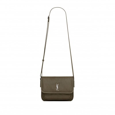 YSL NIKI SMALL MESSENGER IN GRAINED LAMBSKIN 776611AAC3O3212 (21*15*6cm)